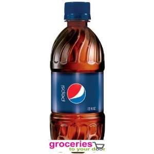 Pepsi Cola, 12 oz Bottle (Pack of 24):  Grocery & Gourmet 