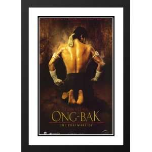  Ong bak 32x45 Framed and Double Matted Movie Poster 
