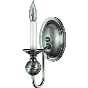  Hinkley Virginian 1 Light Wall Sconce Pewter 5120PW: Home 