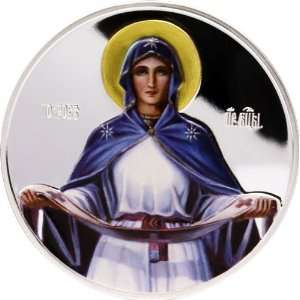  Niue 2011 2$ The Holy Virgin Mary 1 Oz Silver Coin Limited 