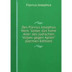   gegen Apion (German Edition) (9785876543509) Flavius Josephus Books