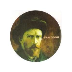  Vincent Van Gogh Self portrait with Felt Hat Keychain 