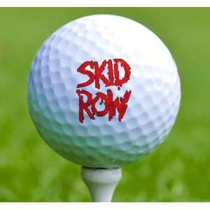  3 x Rock n Roll Golf Balls Skid Row: Musical Instruments