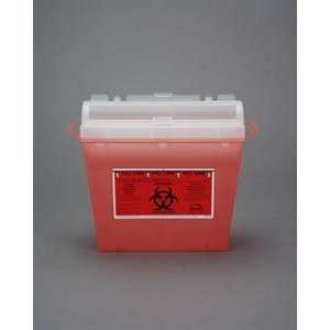  5 Quart Sharps Container/Sharp Sentinel   Red, qty 32 