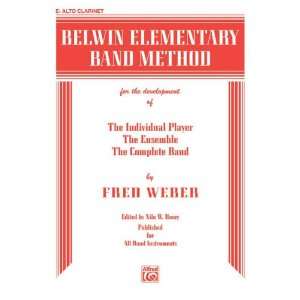   Elementary Band Method Book Clarinet By Fred Weber / ed. Nilo W. Hovey