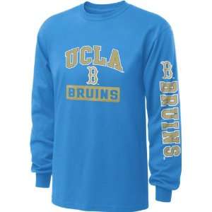  UCLA Bruins Youth Blue Double Hit Long Sleeve T Shirt 