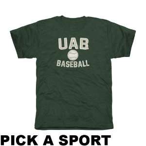  UAB Blazers Legacy Tri Blend T Shirt   Green Sports 