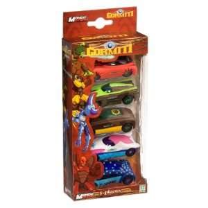     Gormiti Cartoon pack 5 véhicules métal 1/64 8 cm Toys & Games