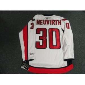  Michal Neuvirth Autographed Jersey   Rbk   Autographed NHL 