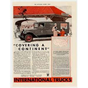  1933 IH International Harvester Magazine Delivery Truck 