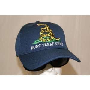  embroidered Navy Gadsden Tea Party Dont Tread on Me 