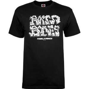    Powell Peralta Rat Bones Graffiti T Shirts: Sports & Outdoors