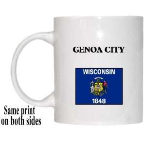  US State Flag   GENOA CITY, Wisconsin (WI) Mug: Everything 