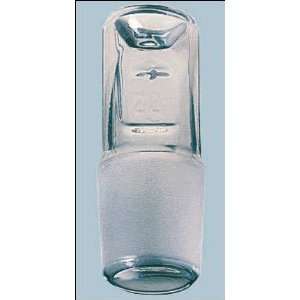 Pyrex Brand Glass Barrelhead Short Length Stoppers for Flasks and 
