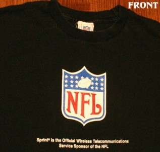 NFL Logo Football Sprint Cell Phones T Shirt M  