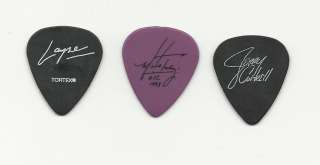 LAYNE STALEY/ALICE IN CHAINS SET OF GUITAR PICKS PROOF! OBTAINED IN 