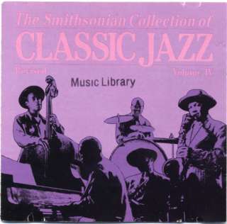 CD Front Cover of Smithsonian Collection of Classic Jazz Volume 4