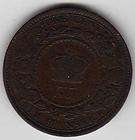 1861 New Brunswick Large Cent (Victoria Reign Coin)