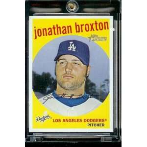 2008 Topps Heritage # 77 Jonathan Broxton / Los Angeles Dodgers / MLB 