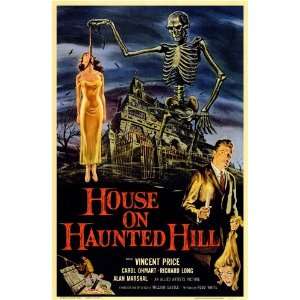  House On Haunted Hill Movie Poster (11 x 17 Inches   28cm 