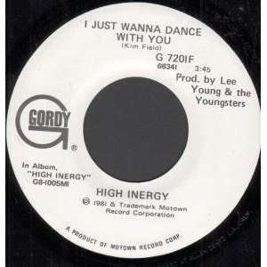   DANCE WITH YOU 7 INCH (7 VINYL 45) US GORDY 1981 HIGH INERGY Music