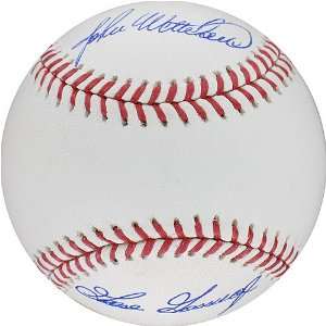 John Wetteland & Goose Gossage Autographed Baseball:  