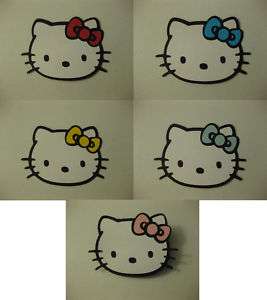HELLO KITTY CRICUT CARDSTOCK DIE CUT FOR ARTS AND CRAFT  