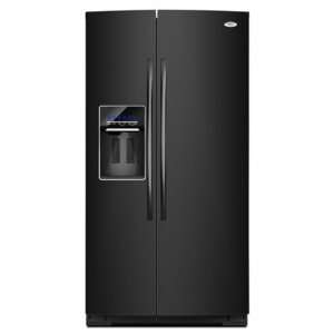   26 Cu. Ft. Black Side By Side Refrigerator   GSS26C4XXB Appliances
