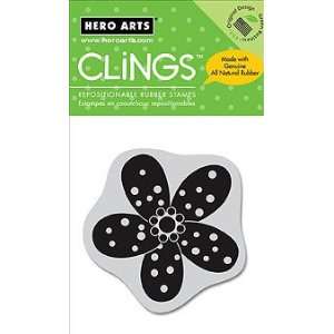 Hero Arts   Clings   Repositionable Rubber Stamps   Little Polka Dot 
