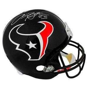  Signed Arian Foster Helmet   Replica   Autographed NFL 