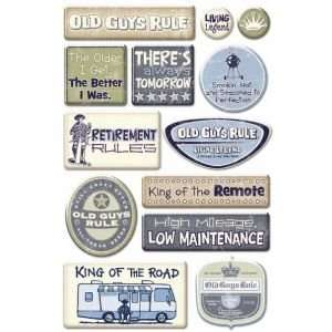   OLD GUYS RULE Papercraft, Scrapbooking (Source Book): Office Products
