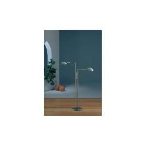   2505 Contemporary Reading Lamp wFoot Dimmer