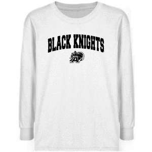   Army Black Knights Youth White Logo Arch T Shirt