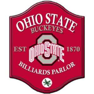  Ohio State Buckeyes Varsity 18 x 14 Pub Style Billiard 