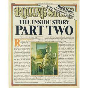 Rolling Stone Cover of Patty Hearst Story   Part Two, The by Tony Lane 