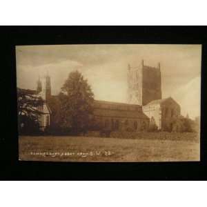 ca.1900 Tewkesbury Cathedral, England Real Photo PC not 