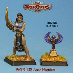  Wargods Of Aegyptus Asar Heroine With Isis Statue Toys 
