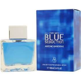 Blue Seduction by Antonio Banderas for Men 3.4 oz Eau De Toilette (EDT 