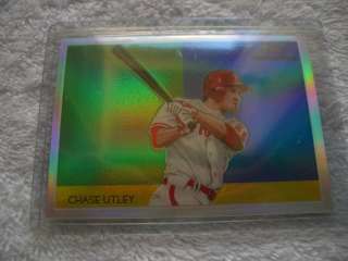 Chase Utley Refractor Topps Chrome 2010 National Chicle CC44 280/499 
