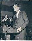1958 Senator John Kennedy running reelection Senate  