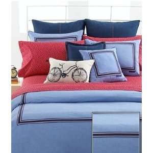  Tommy Hilfiger Bedding, Blue Oxford Full Queen Comforter 