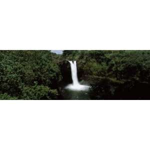   Rainbow Falls State Park, Hilo, Hawaii, USA by Panoramic Images , 24x8