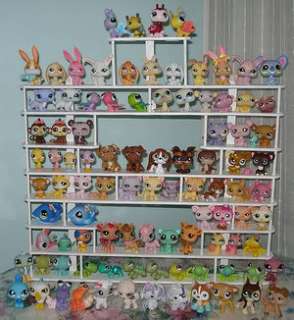 30pcs Littlest Pet Shop LPS Girl Toy Animal Figures Child Collection 