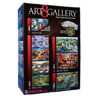 Art Gallery 8 x Puzzle Box Set Americana and Folk Art puzzles