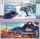 Antarctica 1 Dollars 1999 UNC Penguins