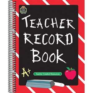   CREATED RESOURCES TEACHER RECORD BOOK CHALKBOARD 