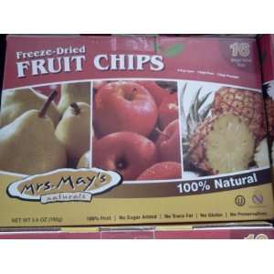   Naturals Freeze Dried Fruit Chips %100 Natural 5.6 Oz 