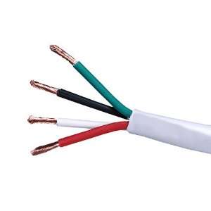 14AWG CL2 Rated 4 Conductor Loud Speaker Cable   250ft (For In Wall 