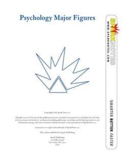 Psychology Major Figures (SparkNotes Psychology Guide Series)