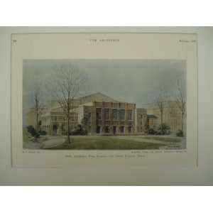  Auditorium Wing of the Evanston High School , Evanston, IL 